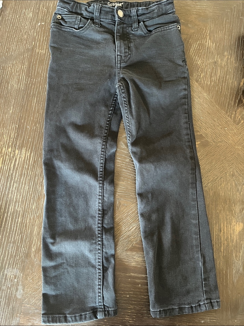 Cat & Jack Black straight fit jeans